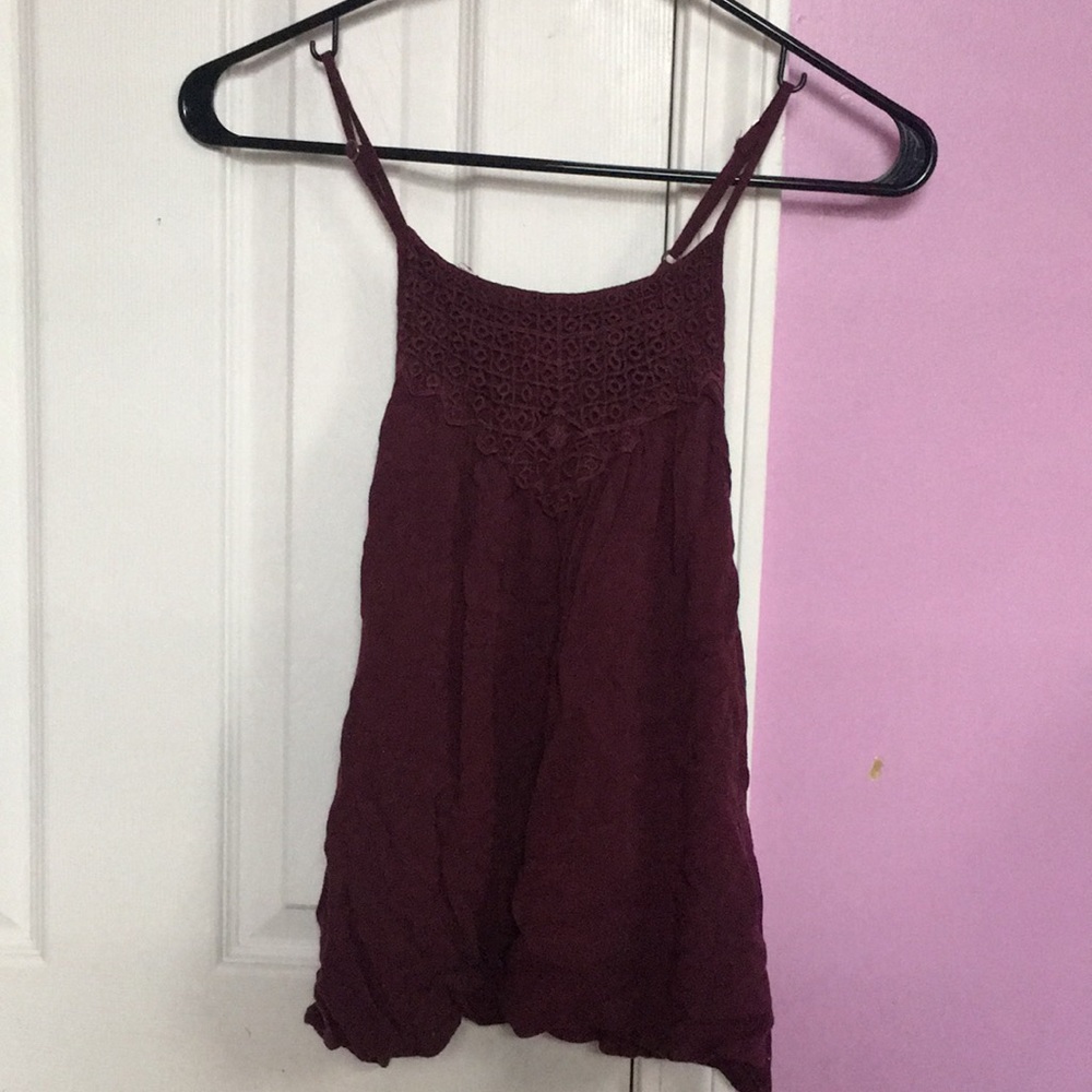 Cute Maroon Tank